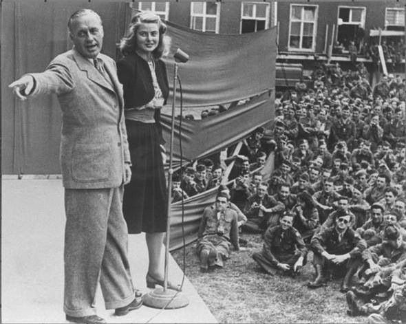 ingrid bergman jack benny stage