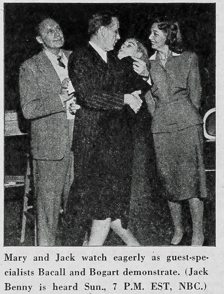 kiss bogie and bacall