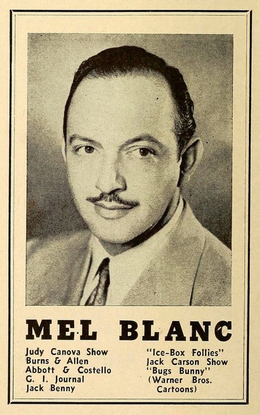 Mel Blanc 1945 Radio Annual